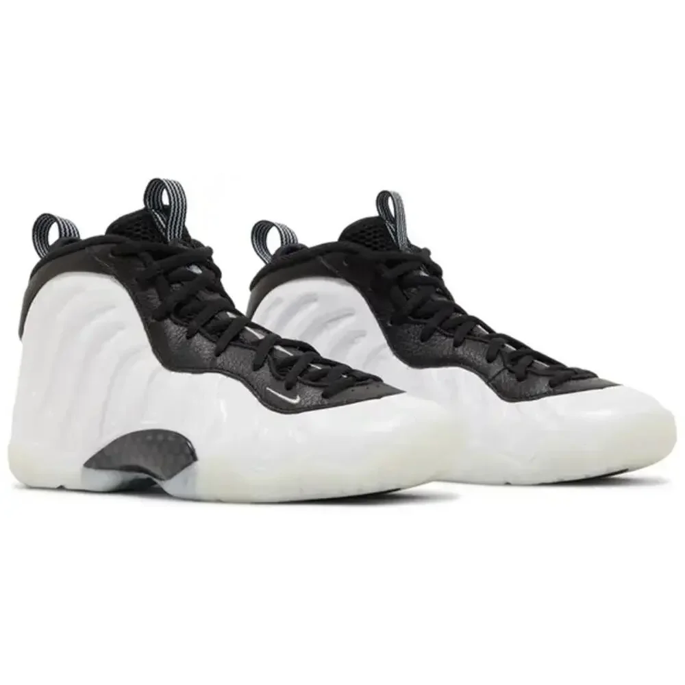 NIKE GS 7Y LITTLE POSITE ONE WHITE METALLIC SILVER BLACK FOAMPOSITE DV2238-100